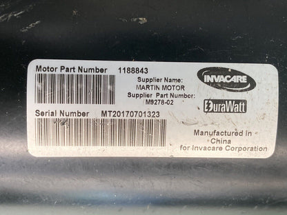 MOTORS FOR INVACARE TDX SP II 1188843 / M9278-02 / 1163412 - 1163413 #J764