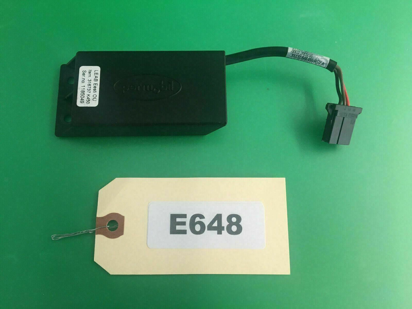 Permobil Recline Control Box for Power Wheelchair Item 316737  K450  #E648
