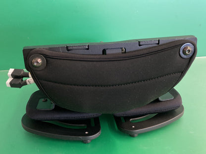 Quickie QM-710 Center Mount Power Elevating & Articulating Footrest #J546