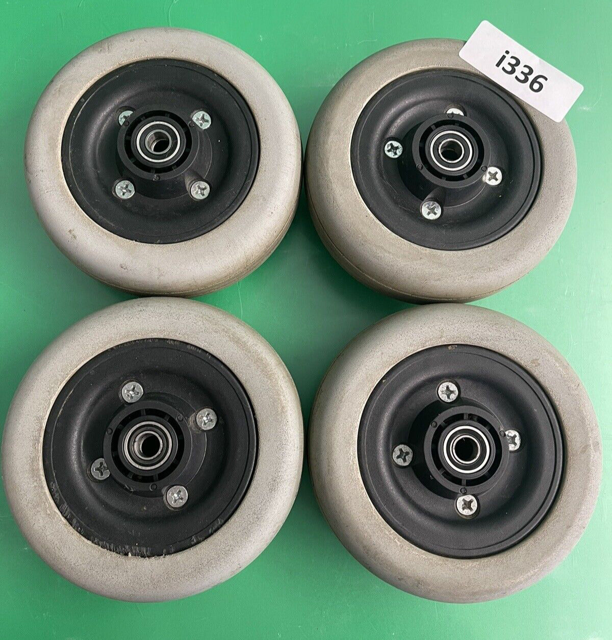 Invacare Caster Wheels for Pronto Sure Step & TDX Wheelchairs -set of 4- #i336
