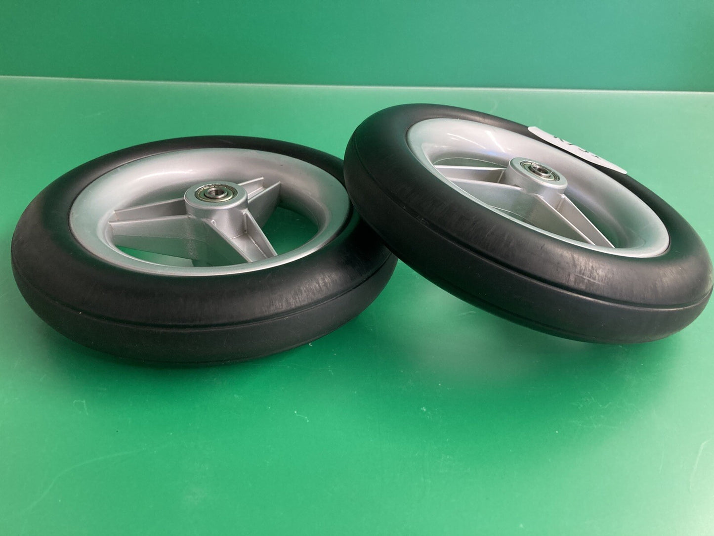 Set of 2 Caster Wheels for Pride Jazzy Passport Folding Power Wheelchair #K731