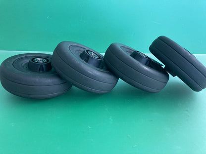 Set of 4 Caster Wheel Assembly for the Invacare TDX SP II Power Wheelchair #J769