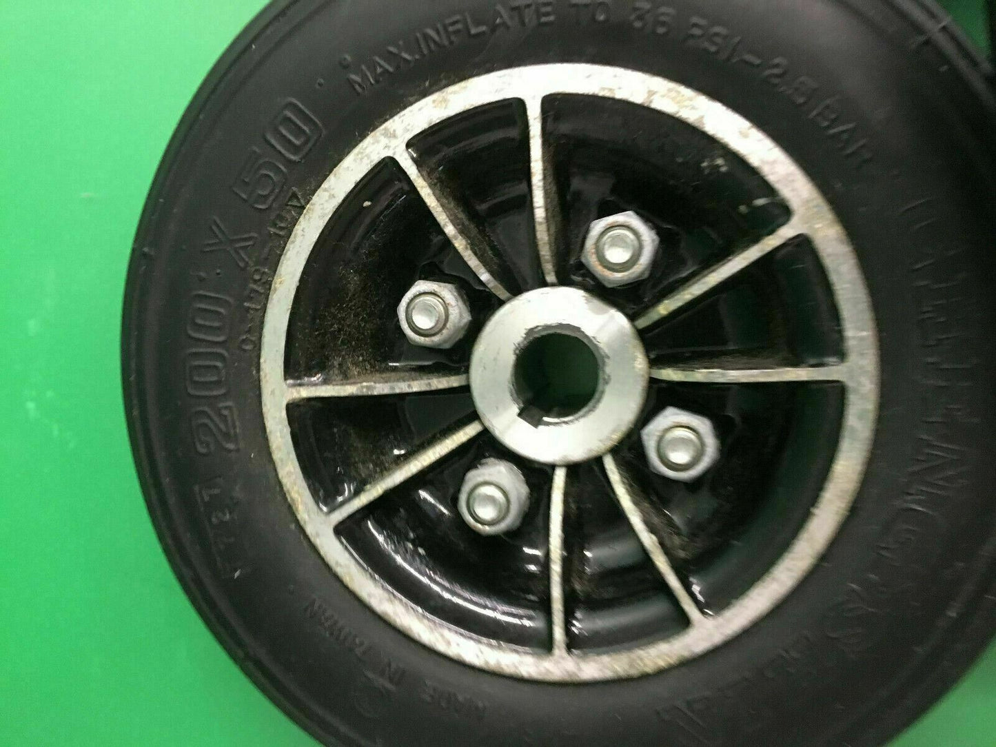 200 x 50 Rear Wheel Assembly for Drive Phantom Mobility Scooter #D725