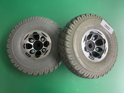 3.00-4 10"x3" Drive Wheel Assembly for Invacare Pronto Power Wheelchairs #i201