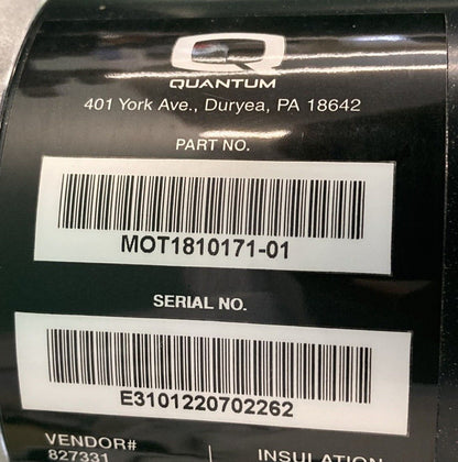 Motors for Quantum Q6 Edge 2.0 & 3 MOT1810170-01 / MOT1810171-01 LOW MILES* K569