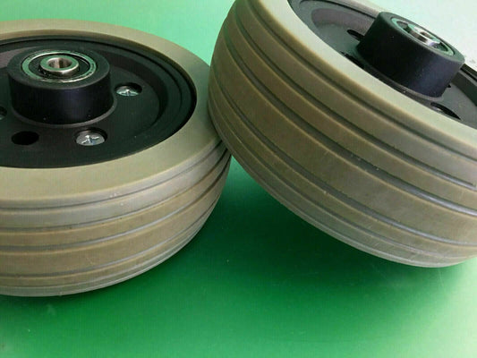 Front & Rear Caster Wheel Assy for Quantum 6000z Power Wheelchair #C989