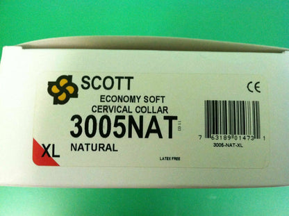 Scott Economy Soft Cervical Collar Natural (Extra Large)(3005) #7037