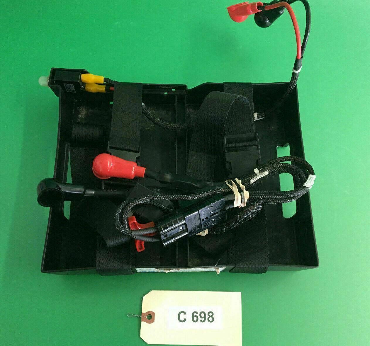 Battery Box Tray & Battery Harness for Quantum 600 / 610 Power Wheelchair  #C698