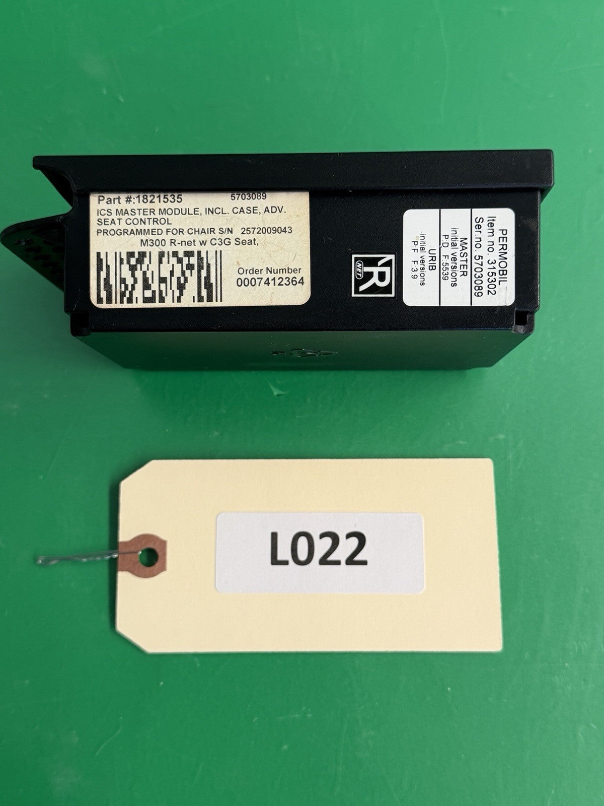 R Net Advanced Seat Controller for Permobil C300 Power Wheelchair 315302 #L022