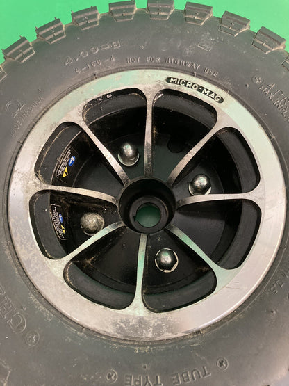 Solid Drive Wheels for the Quantum 1450 & Jazzy 1450 Power Wheelchair #J611