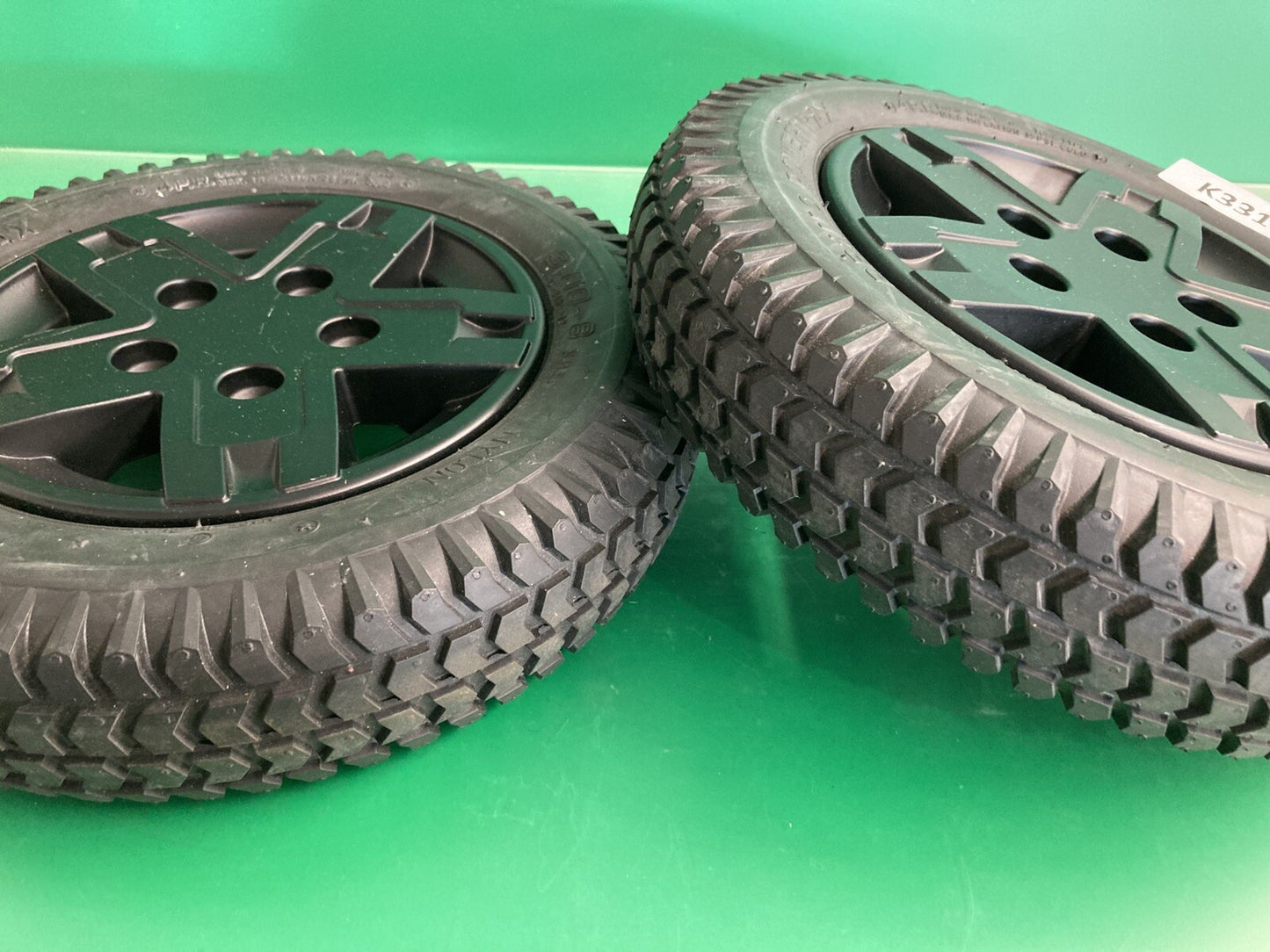 Drive Wheel Assembly for Quantum 4Front & Edge 3 Powerchairs -FULL TREAD* #K331