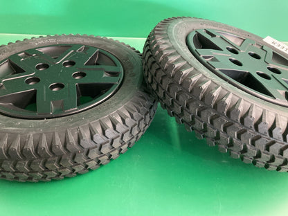 Drive Wheel Assembly for Quantum 4Front & Edge 3 Powerchairs -FULL TREAD* #K331