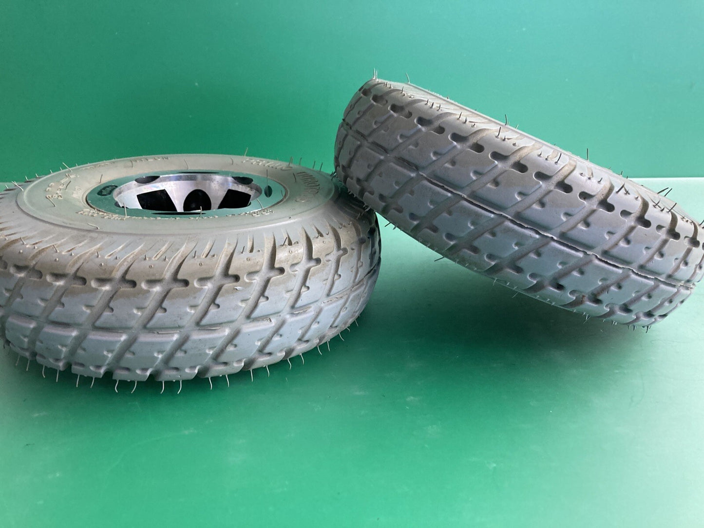 3.00-4 10"x3" Drive Wheel Assembly for Invacare Pronto Power Wheelchairs #K473