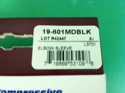 F.L.A Orthopedics INC Compression Elbow Sleeve (Safe Sport) XL BLACK #6928