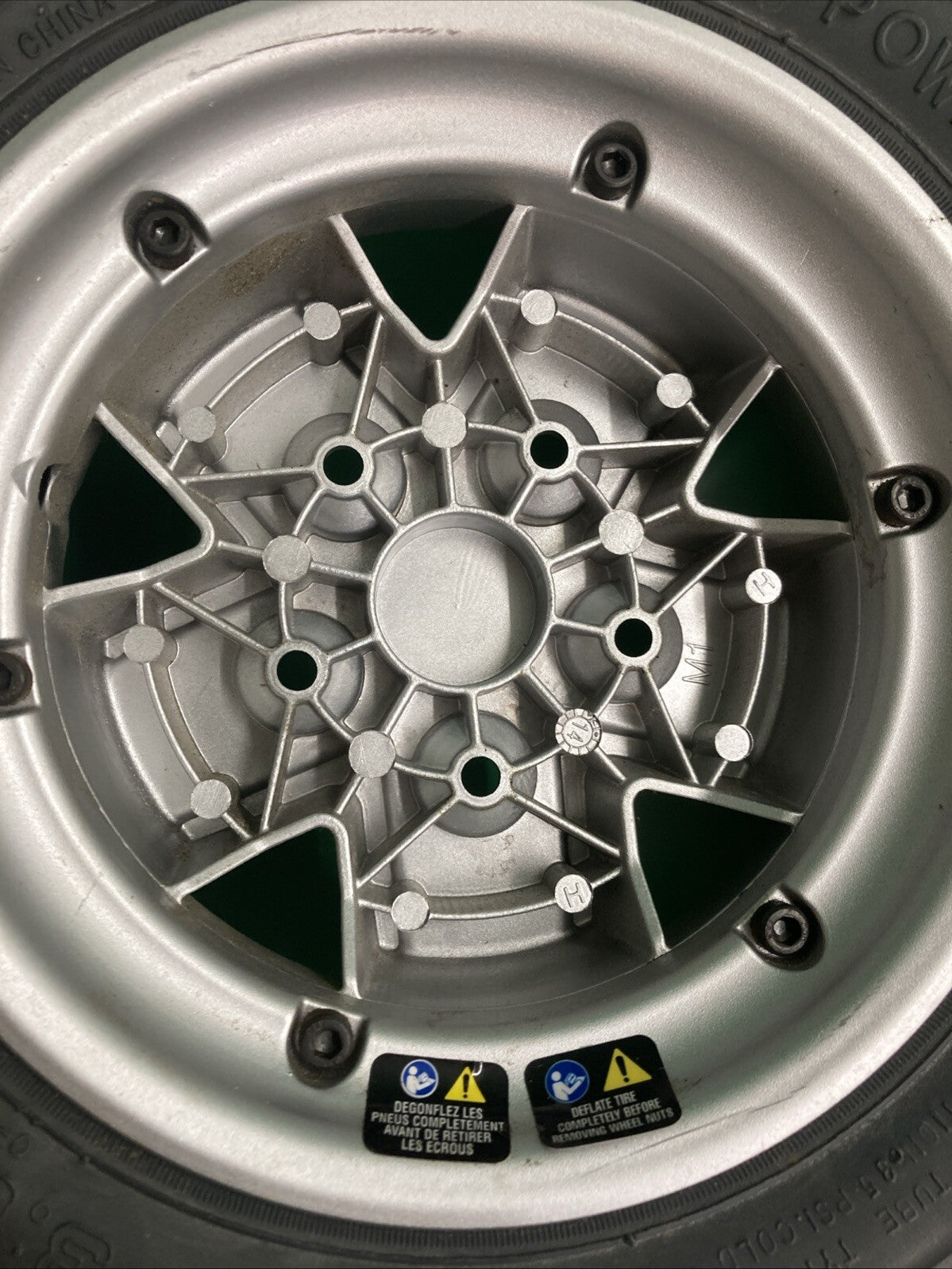 14"x3" Solid Drive Wheels for Jazzy 600 ES Power Wheelchair WHLASMB7120004 #K340
