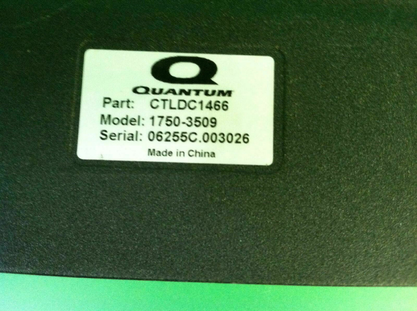 Control Module for Quantum 600  Model 1750-3509 Part CTLDC1466   #4182