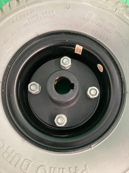 Flat Free Drive Wheel Assembly for Invacare Pronto Power Wheelchairs #J639