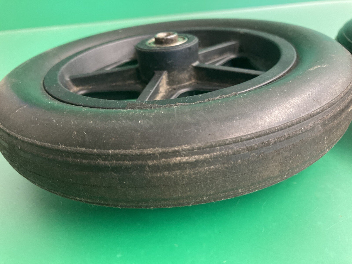 Caster Wheels for Karman Tranzit PW-F500-SI Foldable Lightweight Chair #i841