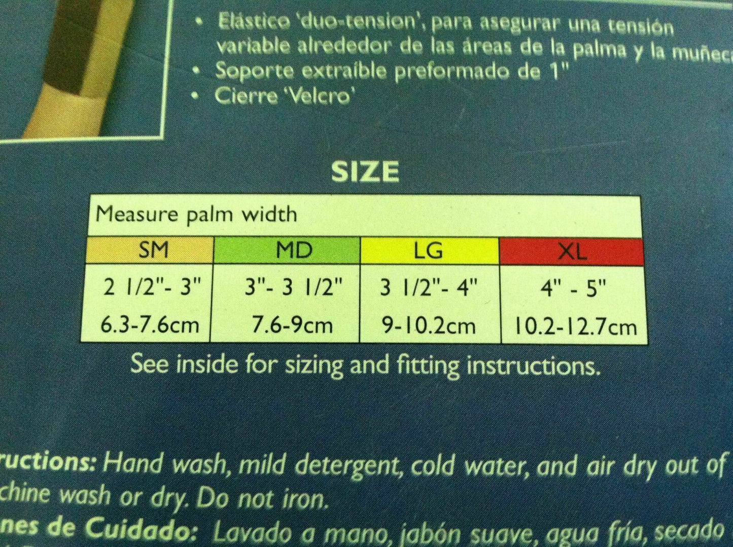 Invacare Deluxe Carpal Tunnel Wrist Brace Size: Left Large #6958