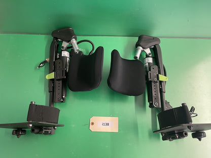 Motion Concepts Power Individual Leg Rests w/Swing Away Calf Pads for #i138