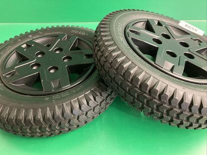 Drive Wheel Assembly for Quantum 4Front & Edge 3 Powerchairs -FULL TREAD* #K655