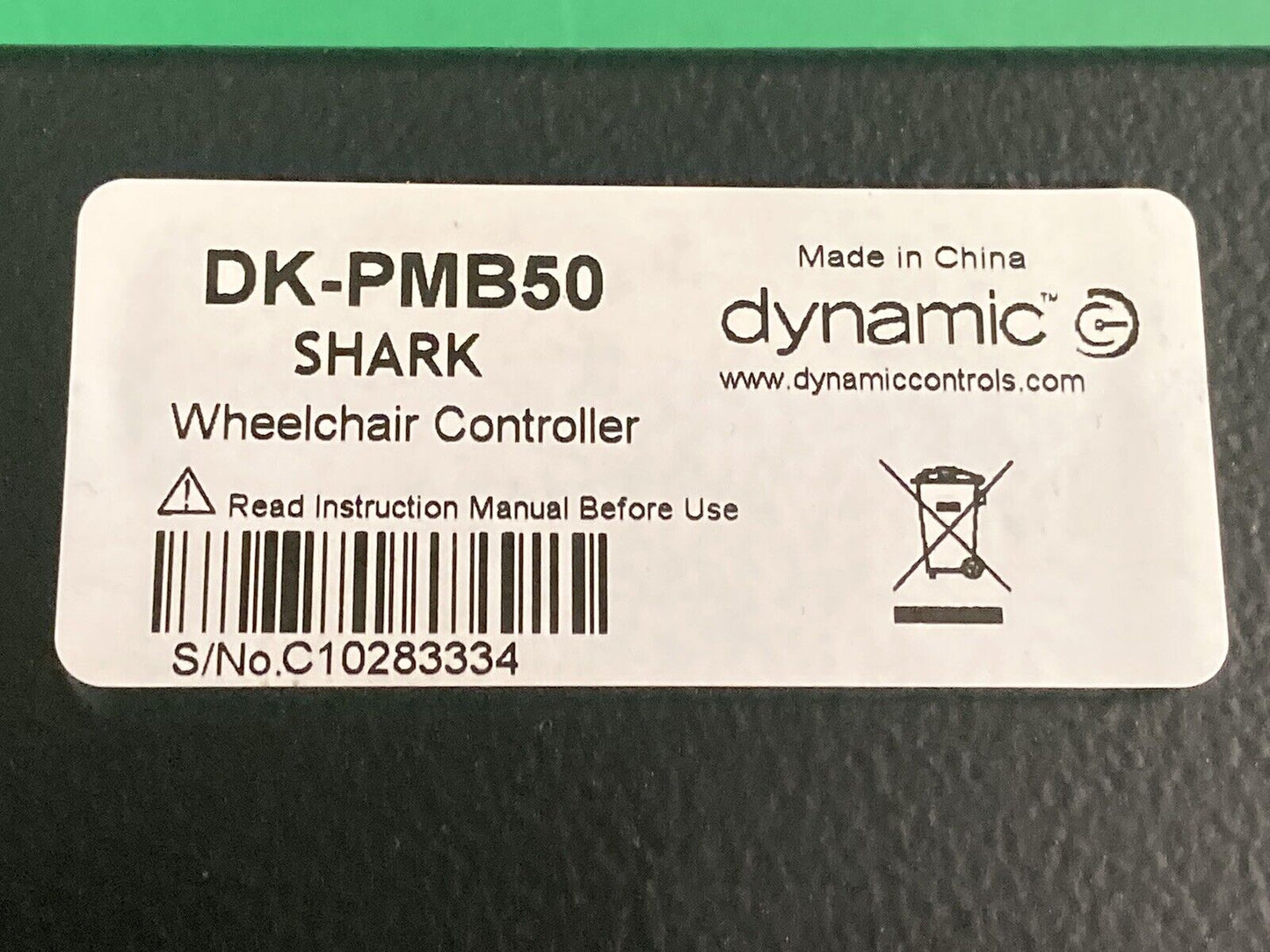 Pride Jazzy 614 HD - DK-PMB50 Power Wheelchair Control Module -Shark #J499