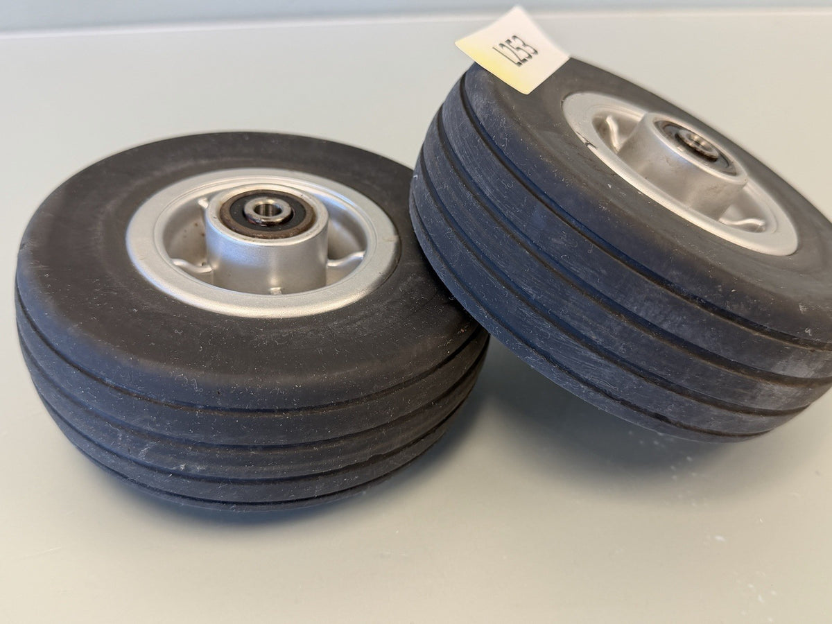2 Caster Wheels for Pride Jazzy Select Elite, Elite HD, Elite 14, 600 ES #L253