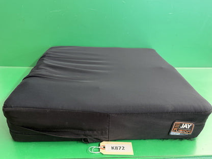 Jay Fusion Cryo Fluid Gel Seat Cushion for Wheelchair 22"W x 20"D #K872