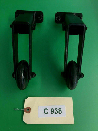 Anti-Tip Wheel Assembly for Quantum Rival Power Wheelchair SET OF 2* #C938