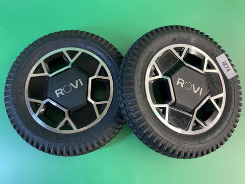 SET OF 2* Drive Wheels for the ROVI X3 Power Wheelchair MINT CONDITION* #i874