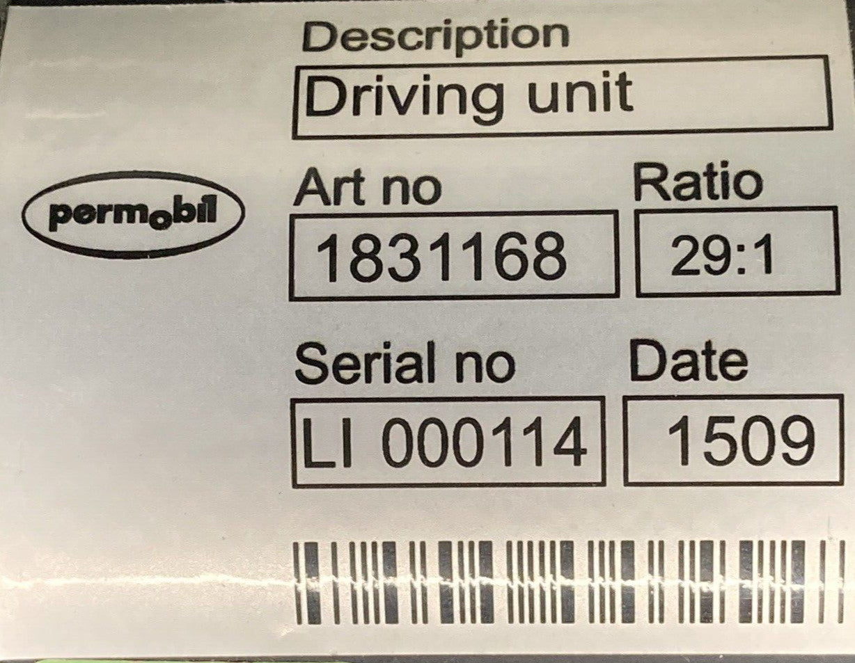 Motors for Permobil F3 Power Wheelchair 1831168-1831167 / 313935-313934 #J341