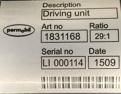 Motors for Permobil F3 Power Wheelchair 1831168-1831167 / 313935-313934 #J341