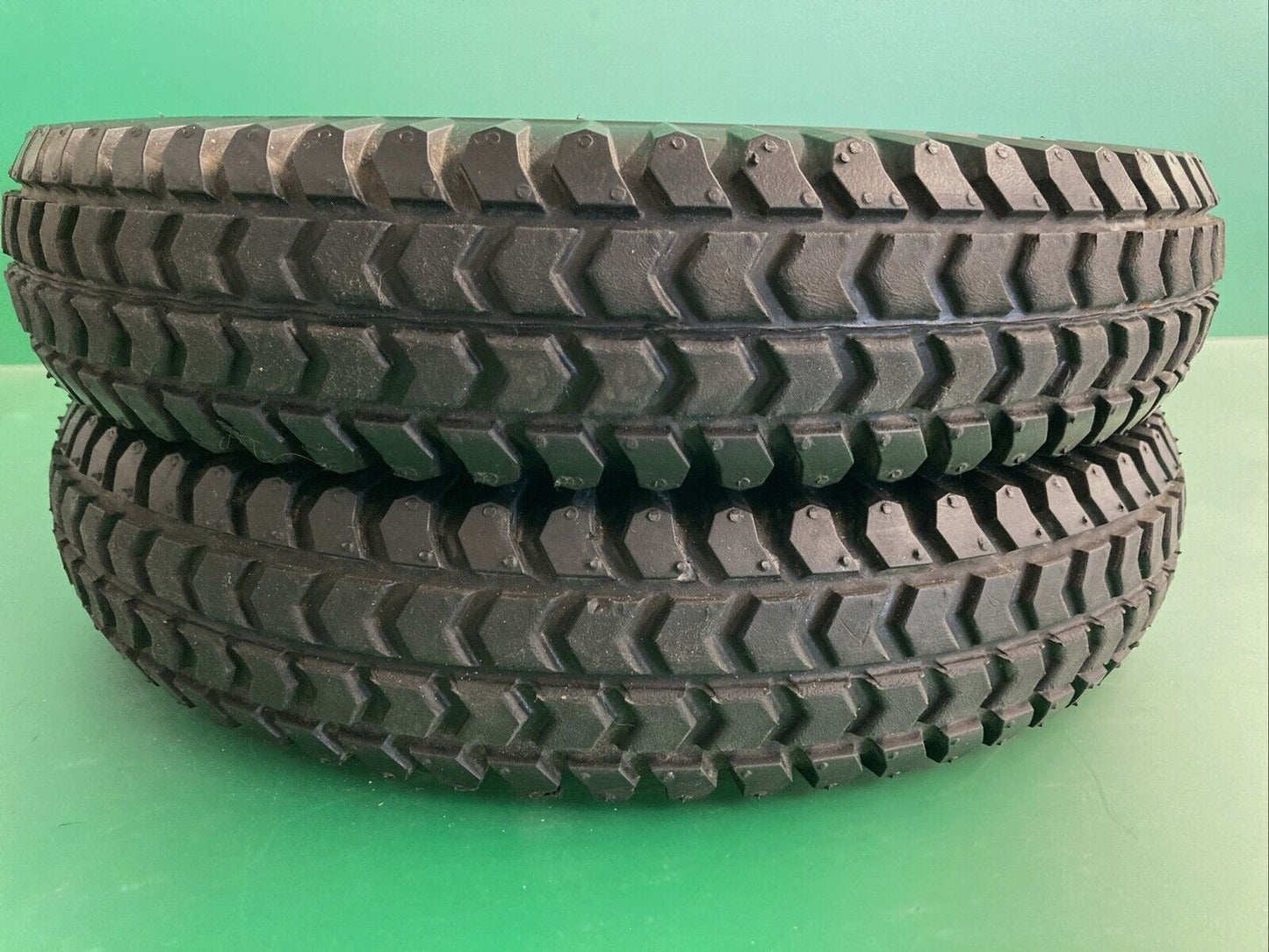 14"x3" 3.00-8 Flat Free Drive Wheels for the Invacare TDX SP II Powerchair #K379