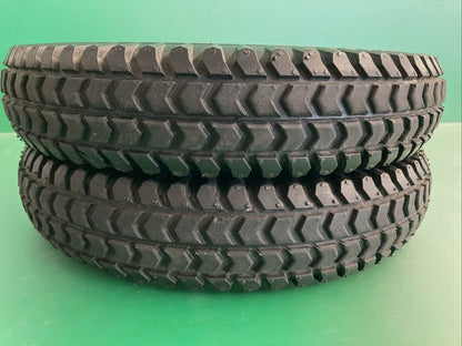 14"x3" 3.00-8 Flat Free Drive Wheels for the Invacare TDX SP II Powerchair #K379