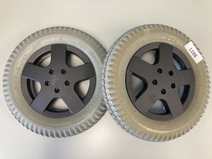 14"x3" 3.00-8 Drive Wheels for Invacare TDX SP & Storm Series Wheelchairs #L188