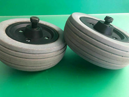 6"x2" Aero-Flex Caster Wheel Assembly for Invacare Pronto Power Chairs #F409