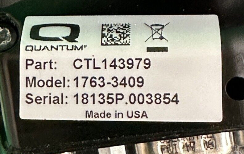 Quantum QLOGIC 3 Display for Quantum Power Wheelchair CTL143979 1763-3409 #H779