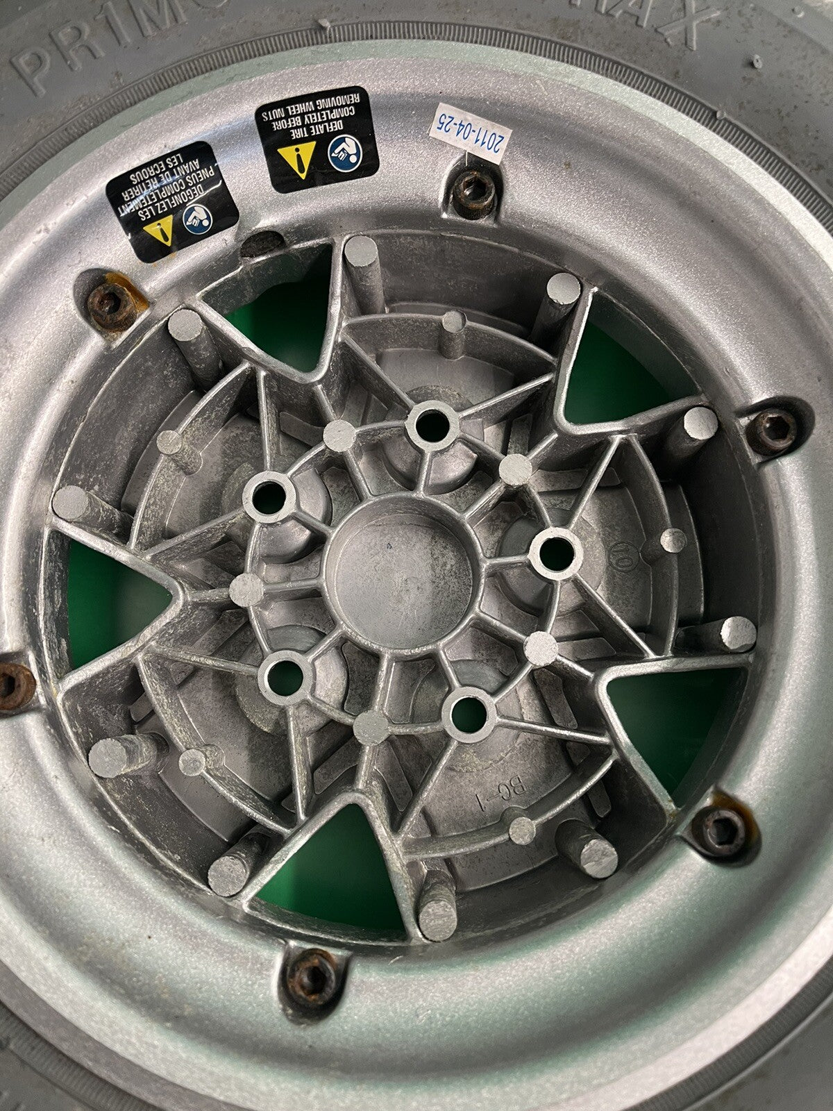 14"x3" Drive Wheels for Quantum Q6 Edge & Rival WHLASMB2093 -FULL TREAD* #i272