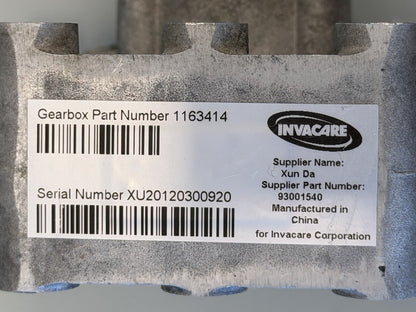 MOTORS FOR INVACARE TDX SI 2 1164046 - 1164046 - 1163415 - 1163414 #L232