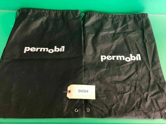 Set of 2 Permobil String Bags for Wheelchair 15" x 23" VERY GOOD CONDITION #D094