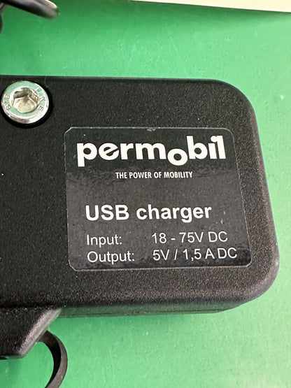 Permobil USB Charger 5V 1,5A 324869 for Permobil Powerchair #H051