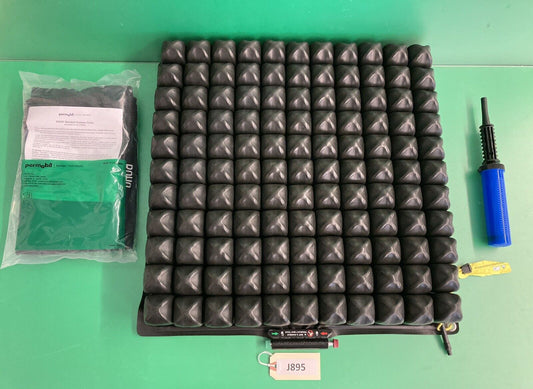 Roho ISOFLO Wheelchair Air Cushion w/ Pump 21.25" X 20.25"X 4.25" QS1111C #J895