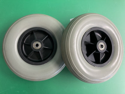 Solid Rear Caster Wheels for the Pride Jazzy Jet Power Wheelchairs #J041