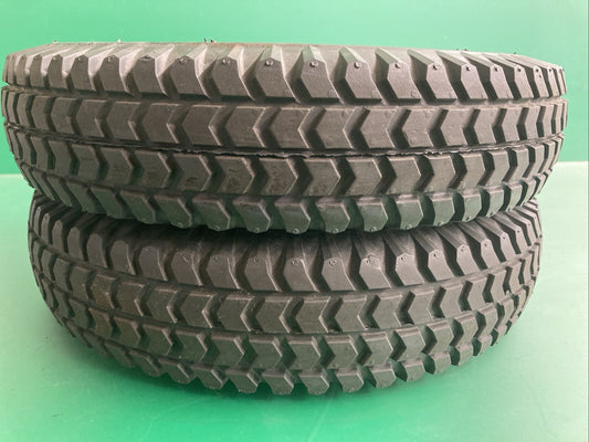 14"x3" Solid Drive Wheels for Jazzy 600 ES, EDGE HD Power Wheelchair #K340