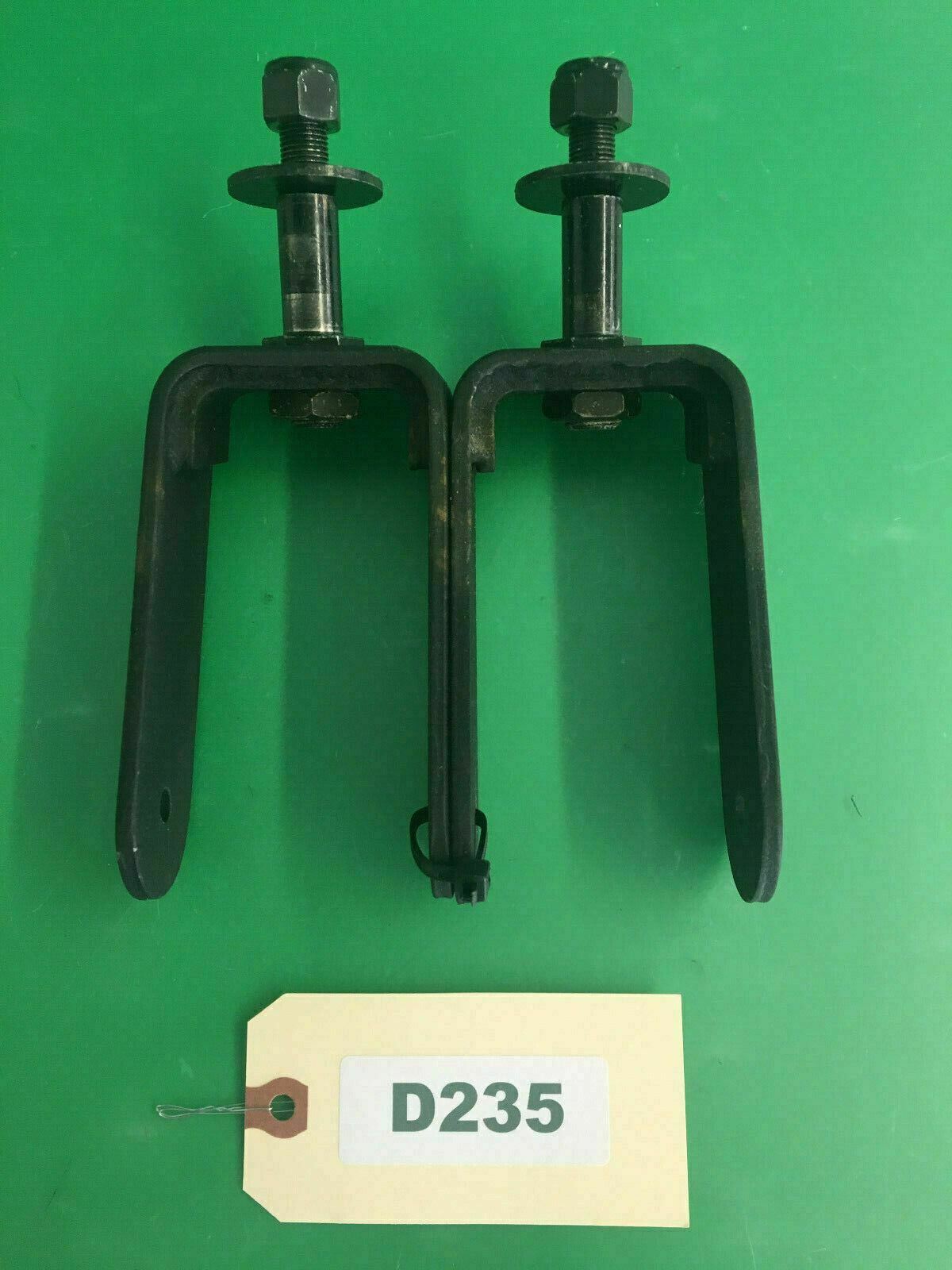 Rear Caster Forks for Quantum 600  Power Wheelchair #D235