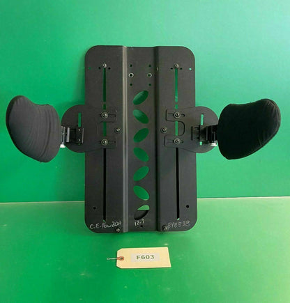 Quantum Back w/ Swing-A-Way Thoracic Lateral Supports w/ Mount Brackets #F603