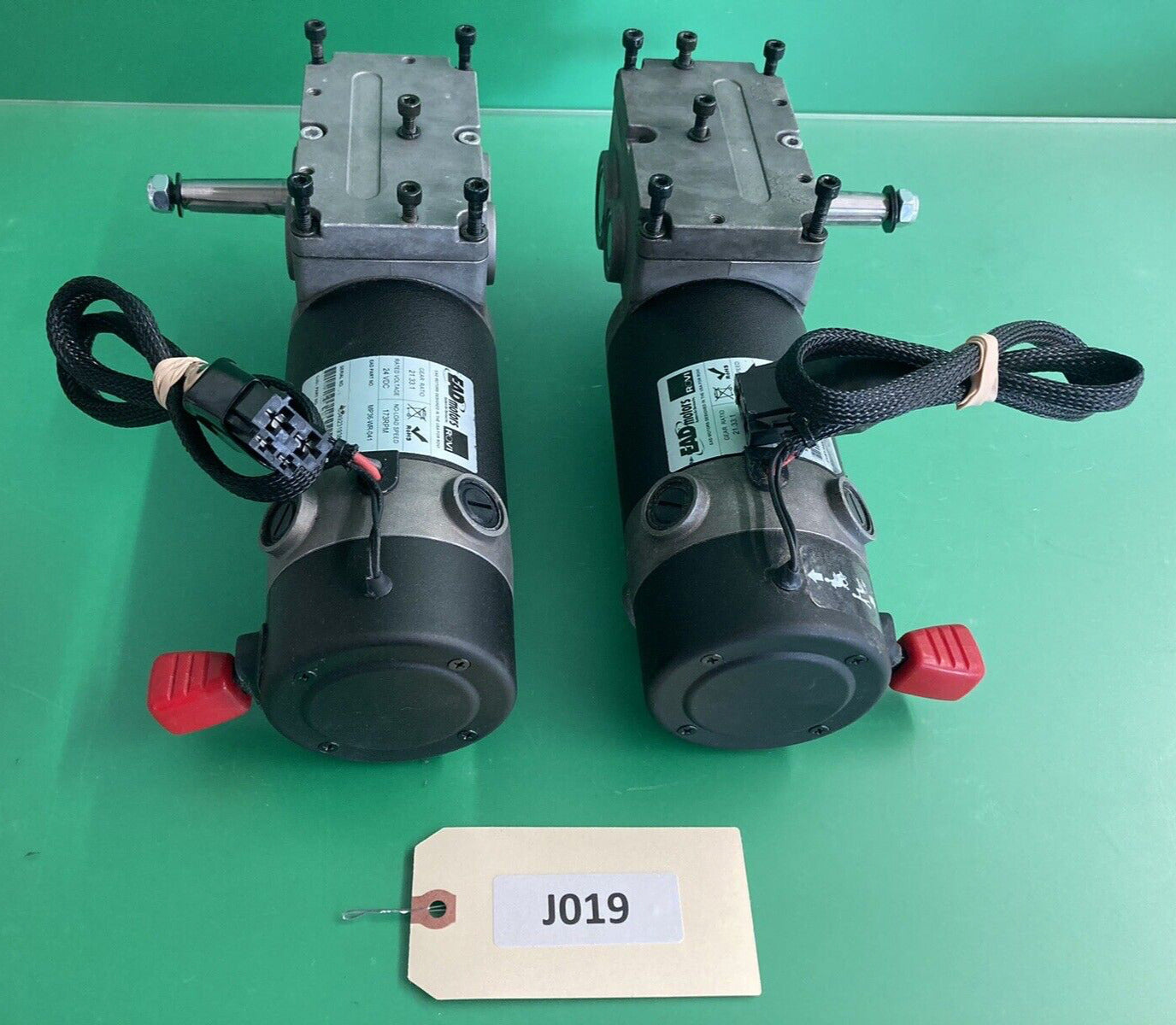 Left & Right Motors for Rovi X3 Power Wheelchair MP36-WR-033 /MP36-WL-034 #J019