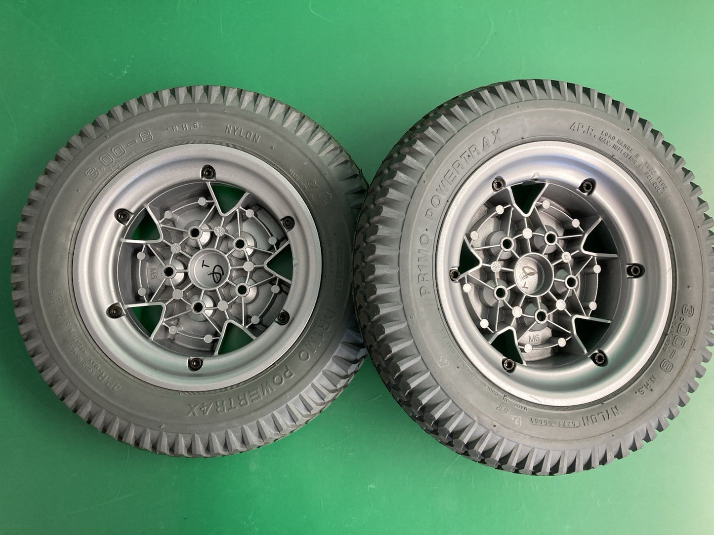 14"x3" Drive Wheels for Quantum Q6 Edge Power Wheelchair WHLASMB2093 #L087