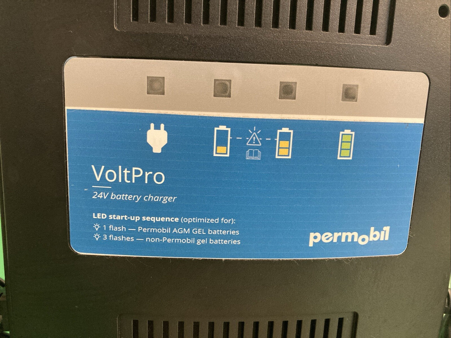 Permobil 10amp VoltPro Power Wheelchair Battery Charger 24V 10A 616347 #K035