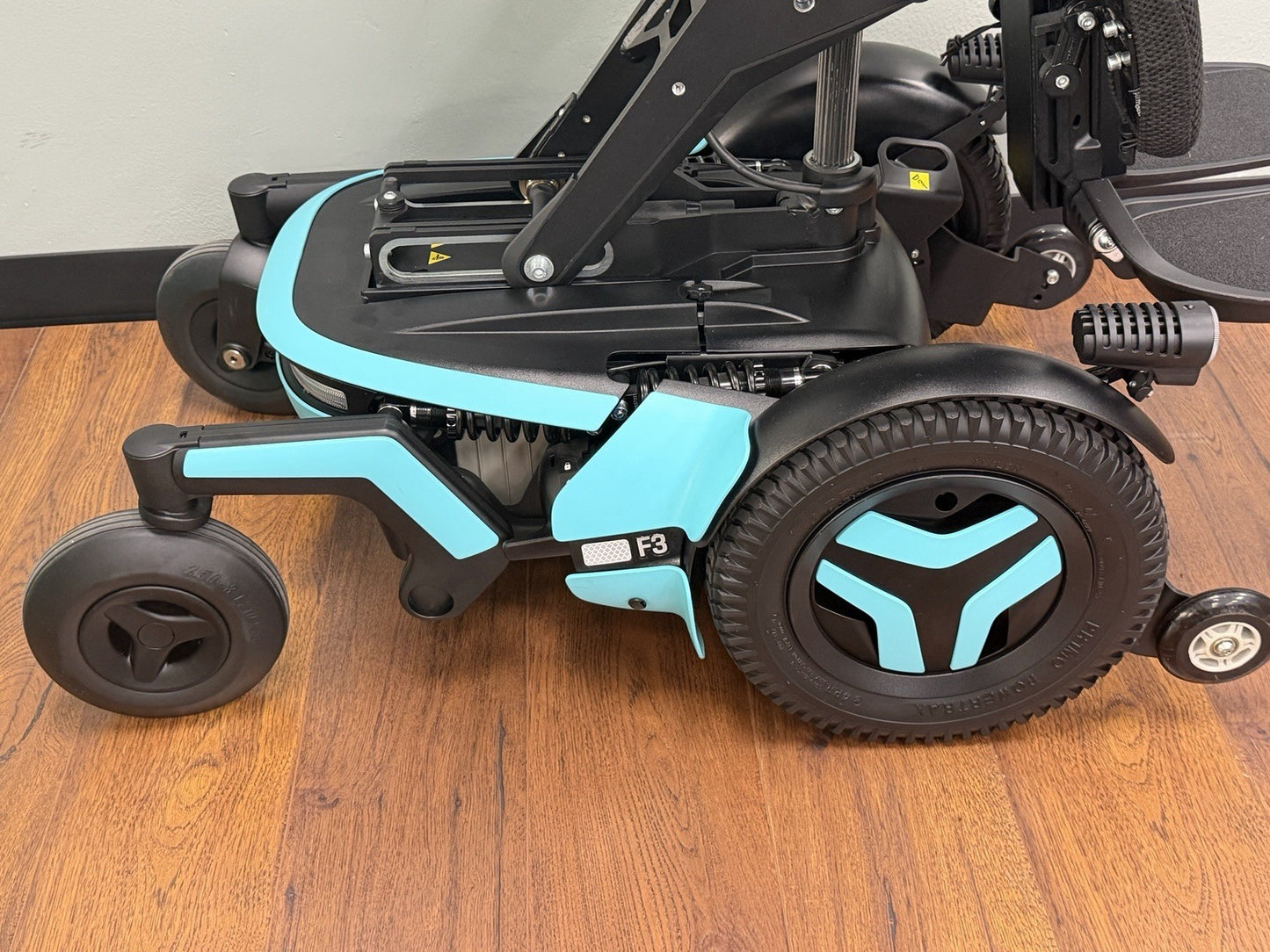 2024 Permobil F3 w/ Elevate, Tilt, Recline, Legs & 30° Anterior Tilt  #7626